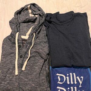Men's shirts BUNDLE LOT H&M Dilly Dilly 3 total